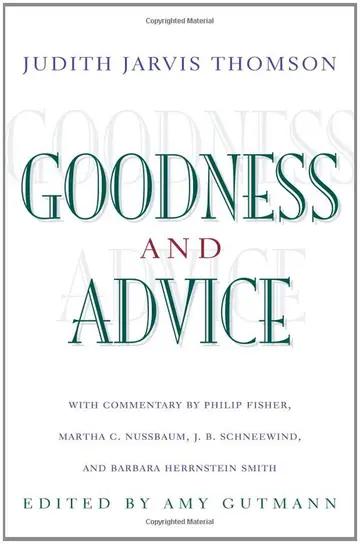 Cover of Goodness & Advice