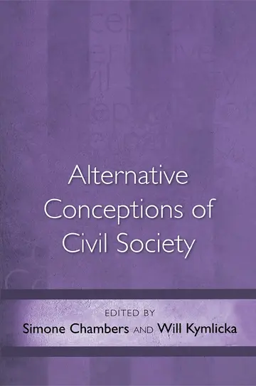 Cover of Alternative Conceptions of Civil Society
