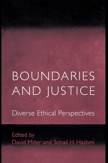 Cover of Boundaries & Justice – Diverse Ethical Perspectives