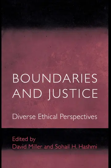 Cover of Boundaries and Justice