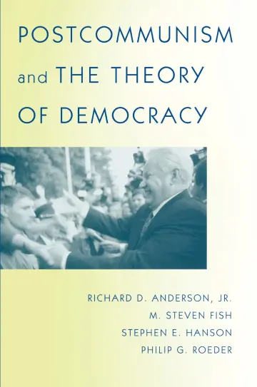Cover of Postcommunism and the Theory of Democracy