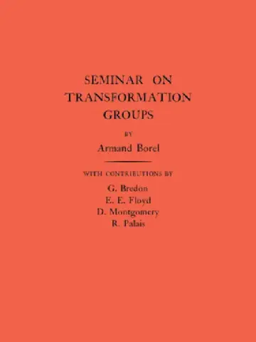 Cover of Seminar on Transformation Groups. (Am-46), Volume 46