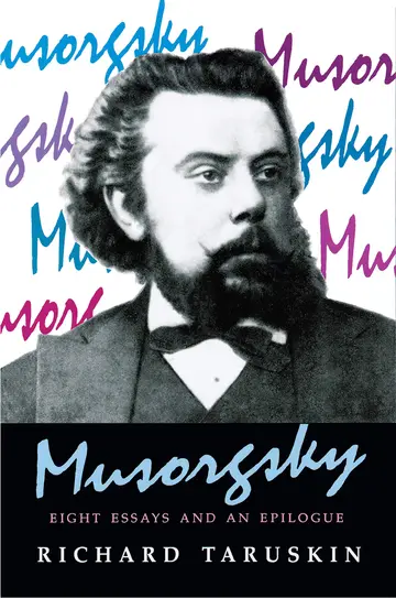 Cover of Musorgsky – Eight Essays & an Epilogue