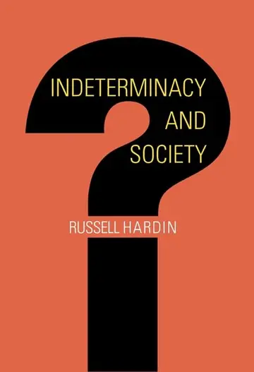Cover of Indeterminacy and Society