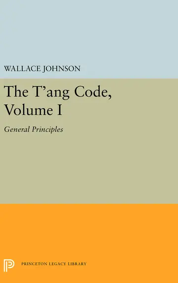 Cover of The T′Ang Code V 1 General Principles