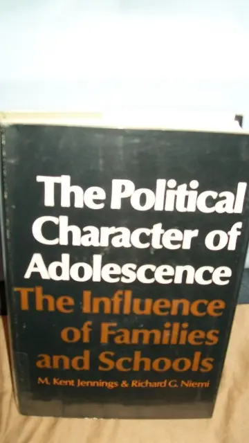 Cover of Political Character of Adolescence