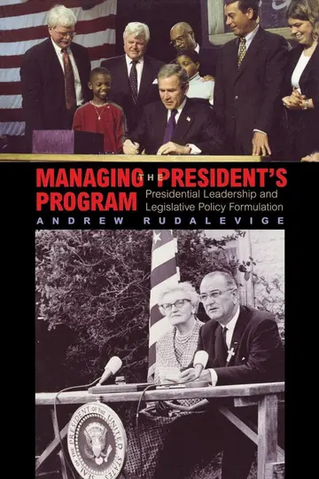 Cover of Managing the President's Program