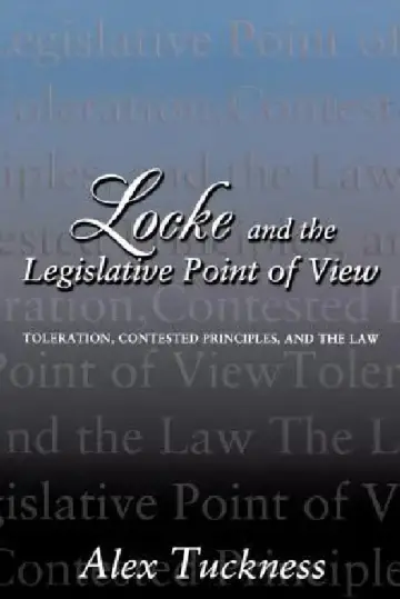 Cover of Locke and the Legislative Point of View