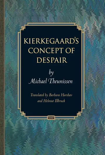 Cover of Kierkegaard's Concept of Despair