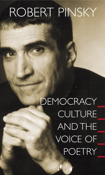 Cover of Democracy, Culture, & the Voice of Poetry