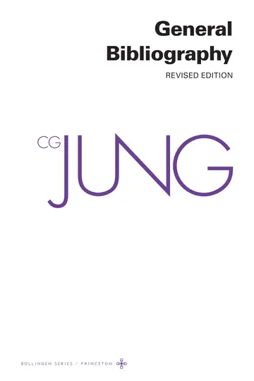Cover of General Bibliography of C.G. Jung's Writings (19)