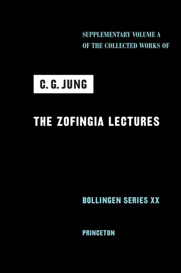 Cover of The Zofingia Lectures