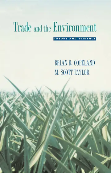 Cover of Trade and the Environment – Theory and Evidence