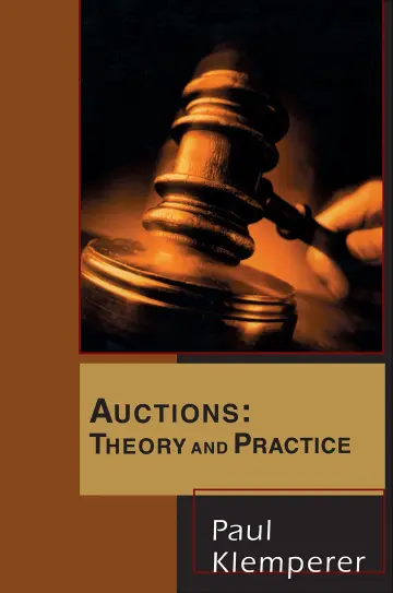 Cover of Auctions – Theory and Practice