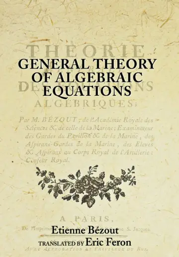 Cover of General Theory of Algebraic Equations