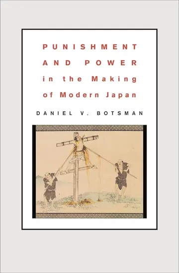 Cover of Punishment and Power in the Making of Modern Japan