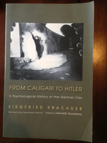 Cover of From Caligari to Hitler