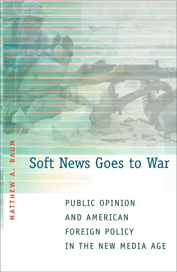 Cover of Soft News Goes to War – Public Opinion and American Foreign Policy in the New Media Age