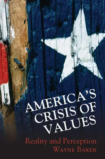 Cover of America′s Crisis of Values – Reality and Perception