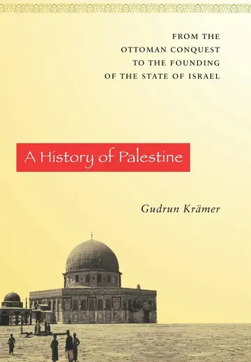 Cover of A History of Palestine