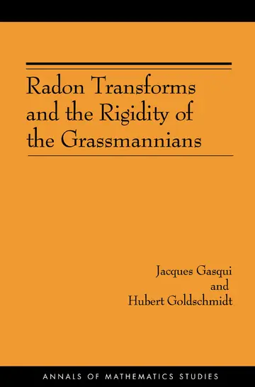 Cover of Radon Transforms and the Rigidity of the Grassmannians