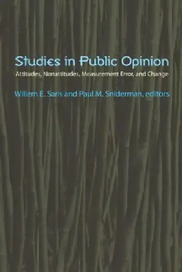 Cover of Studies in Public Opinion