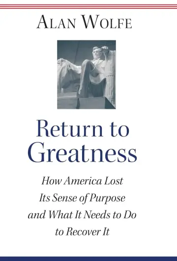 Cover of Return to Greatness