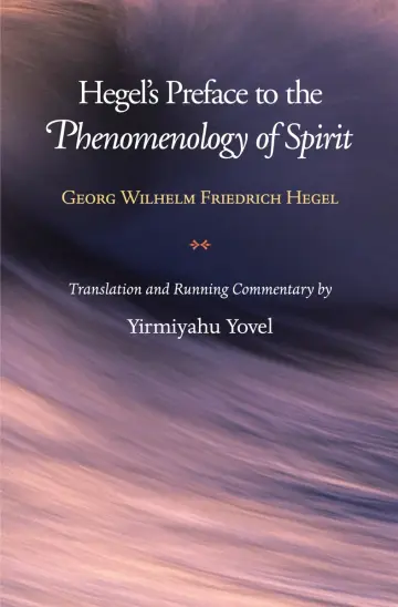 Cover of Hegel's Preface to the Phenomenology of Spirit