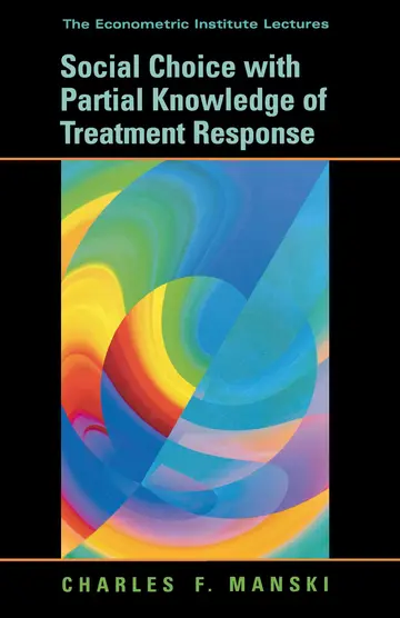 Cover of Social Choice with Partial Knowledge of Treatment Response