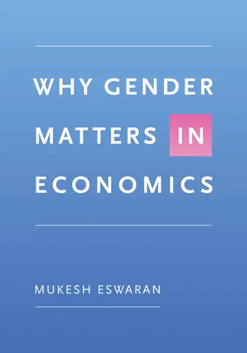 Cover of Why Gender Matters in Economics