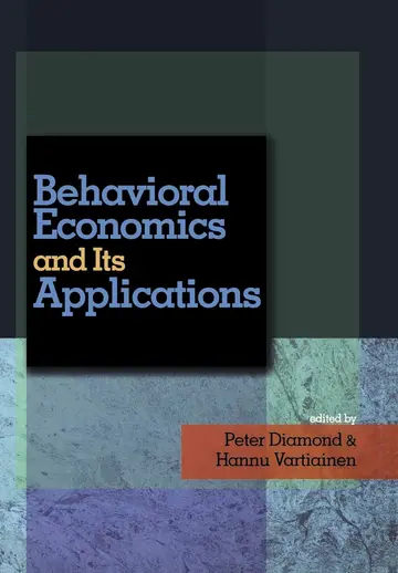 Cover of Behavioral Economics and Its Applications