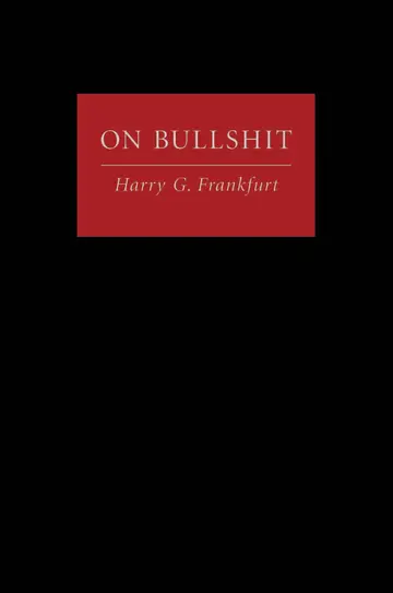 Cover of On Bullshit