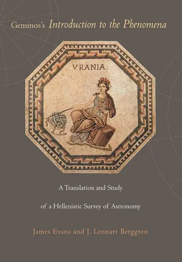 Cover of Geminos's Introduction to the Phenomena