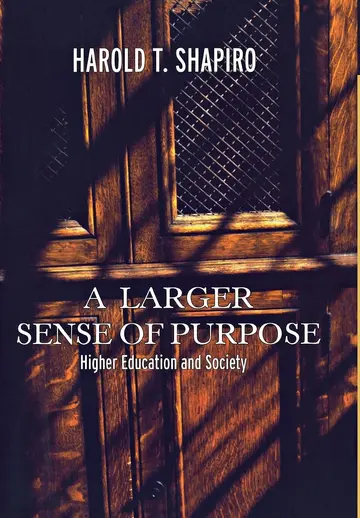 Cover of A Larger Sense of Purpose