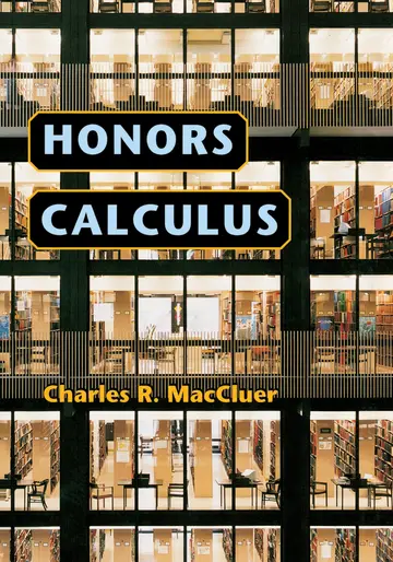 Cover of Honors Calculus