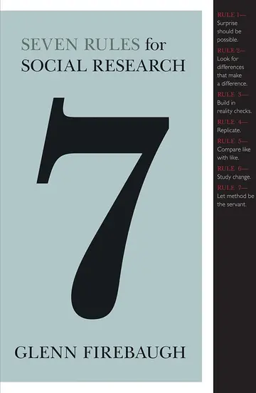Cover of Seven Rules for Social Research – Essential Strategies and Concepts for Social Scientists