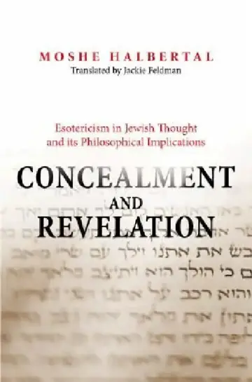 Cover of Concealment and Revelation