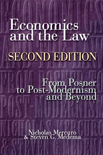 Cover of Economics and the Law