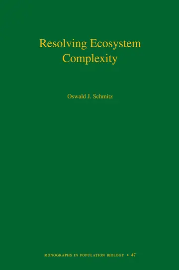 Cover of Resolving Ecosystem Complexity
