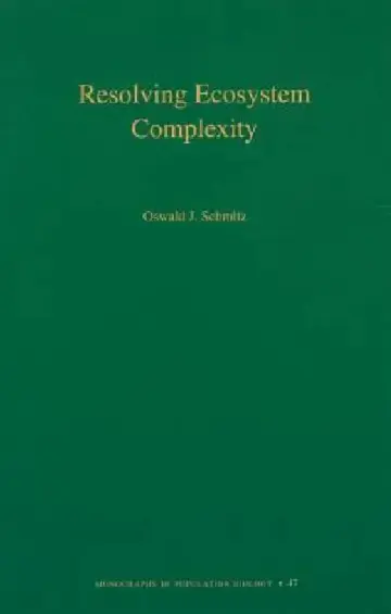 Cover of Resolving Ecosystem Complexity
