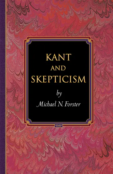 Cover of Kant and Skepticism