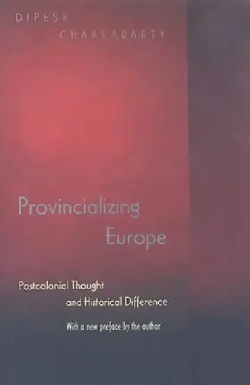 Cover of Provincializing Europe