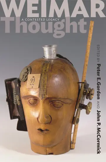 Cover of Weimar Thought