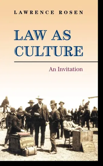 Cover of Law as Culture