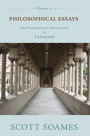 Cover of Philosophical Essays V 2 – The Philosophical Significance of Language