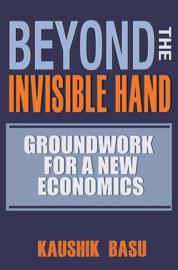 Cover of Beyond the Invisible Hand – Groundwork for a New Economics