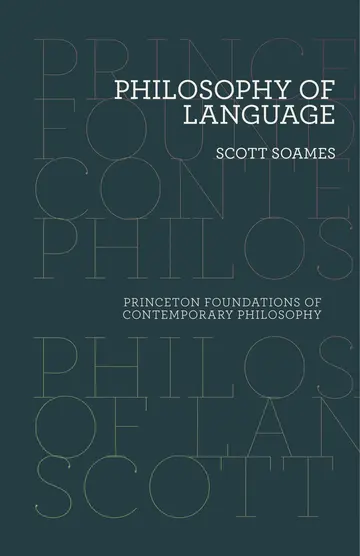 Cover of Philosophy of Language