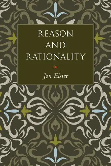 Cover of Reason and Rationality