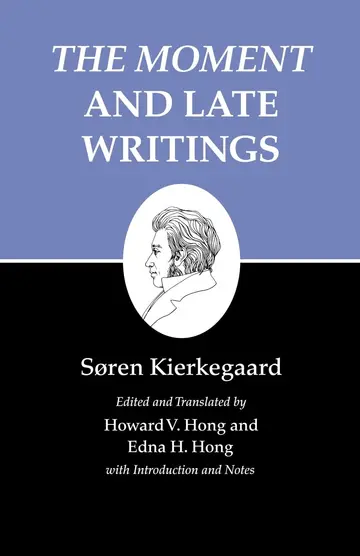 Cover of The Moment and Late Writings