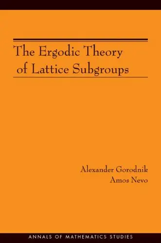 Cover of The Ergodic Theory of Lattice Subgroups